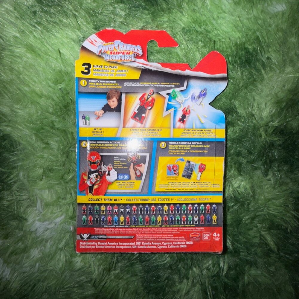 *NEW Power Rangers Super Megaforce Legendary Ranger Key Pack (Lost Galaxy Set B) - Picture 2 of 2